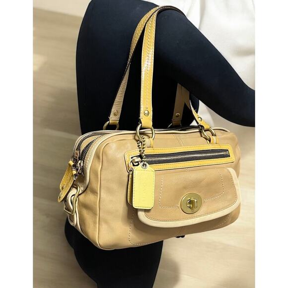 Y2K Coach 13382 Bonnie Leather Satchel Bag - Picture 9 of 16